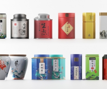 新中式茶叶罐组合-ID:440785887
