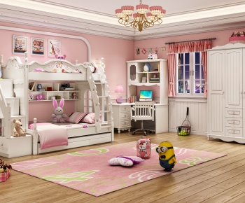 American Style Girl's Room Daughter's Room-ID:776773937