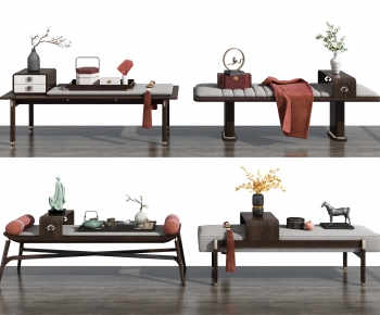 New Chinese Style Bench-ID:589724068