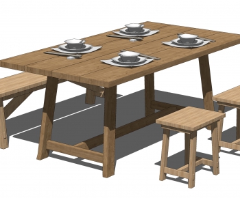 Modern Dining Table And Chairs-ID:251065971