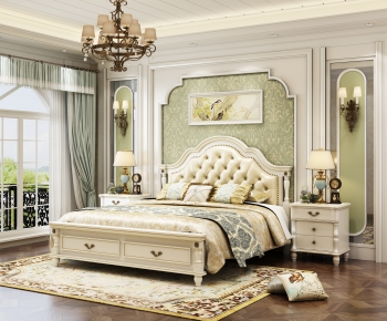 American Style Bedroom-ID:628827102