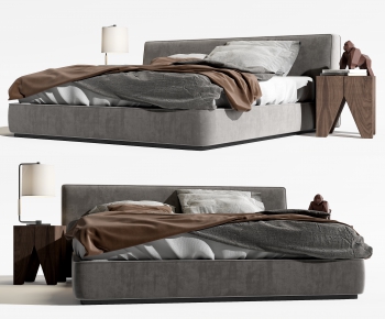 Modern Double Bed-ID:151977063