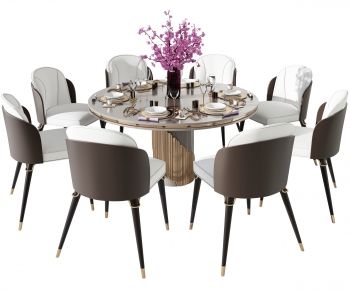 Modern Dining Table And Chairs-ID:427479981