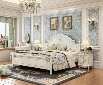 American Style Bedroom-ID:990853074