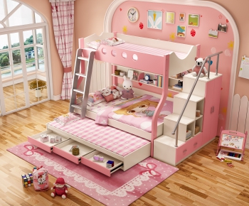 American Style Girl's Room Daughter's Room-ID:467962039