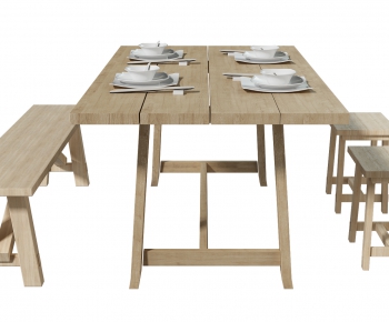 Modern Dining Table And Chairs-ID:651212932