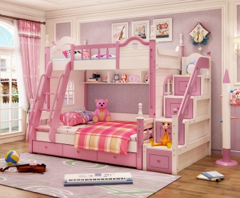 American Style Girl's Room Daughter's Room-ID:378229669