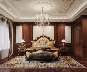 Classical Style Bedroom-ID:625432973