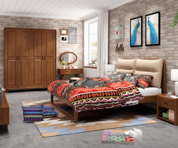 Nordic Style Bedroom-ID:648664953