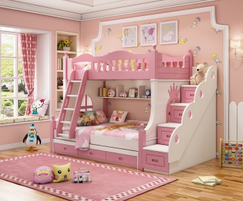 American Style Girl's Room Daughter's Room-ID:697163118