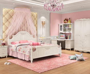 American Style Girl's Room Daughter's Room-ID:280339007