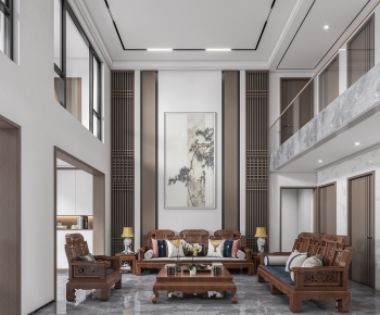 Chinese Style A Living Room-ID:318760974