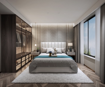 Modern Bedroom-ID:668811082