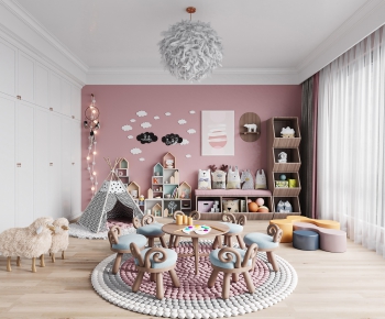 Nordic Style Girl's Room Daughter's Room-ID:921546944