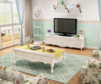 American Style TV Cabinet-ID:101059915