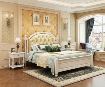 American Style Bedroom-ID:263036013