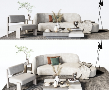 Wabi-sabi Style Sofa Combination-ID:886147023