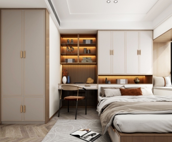 New Chinese Style Bedroom-ID:926275976