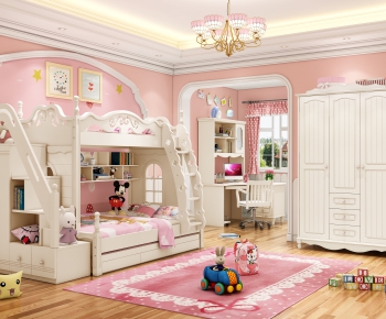 American Style Girl's Room Daughter's Room-ID:329355005
