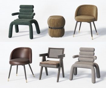 Wabi-sabi Style Single Chair-ID:791814095