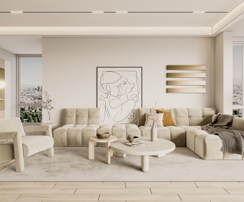Wabi-sabi Style A Living Room-ID:780181884