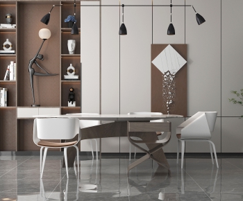 Modern Dining Table And Chairs-ID:876600032