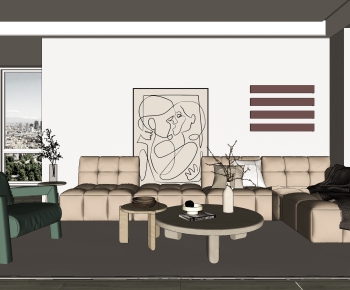 Modern A Living Room-ID:903816946