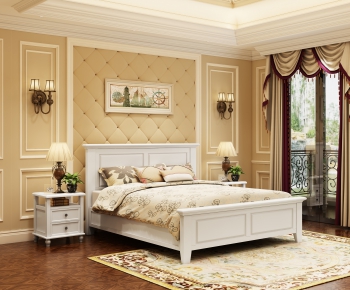 American Style Bedroom-ID:196268088