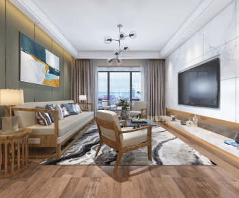 Modern A Living Room-ID:521184928