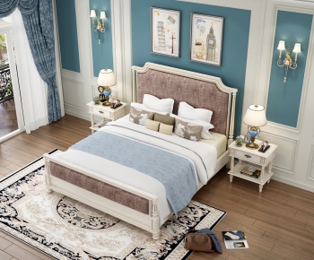American Style Bedroom-ID:802642115