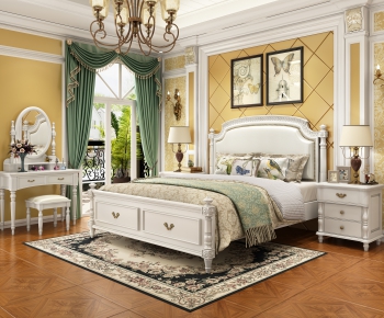 American Style Bedroom-ID:725904945