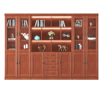 New Chinese Style Bookcase-ID:923819077