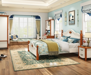 Mediterranean Style Bedroom-ID:760083919