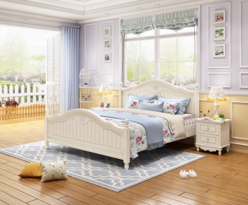 American Style Bedroom-ID:640647897