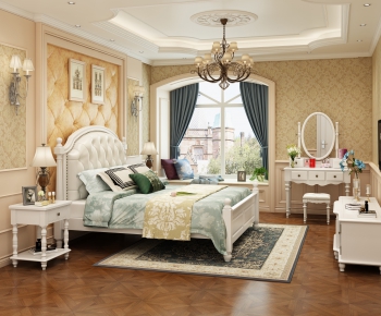 American Style Bedroom-ID:817243109