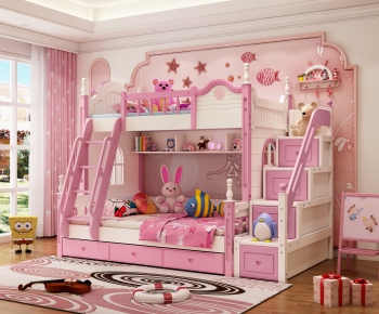 American Style Girl's Room Daughter's Room-ID:736930488