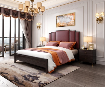 New Chinese Style Bedroom-ID:118218907