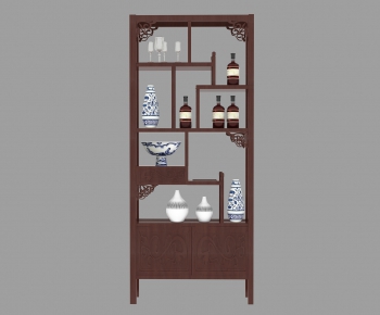 New Chinese Style Antique Rack-ID:182897094