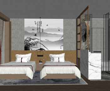 New Chinese Style Guest Room-ID:321118126
