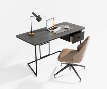 Modern Computer Desk And Chair-ID:868966103