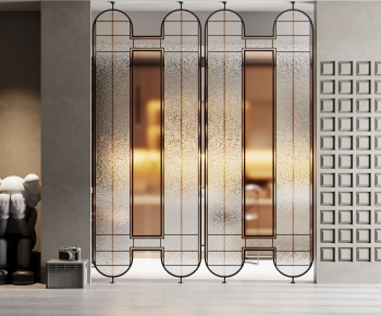Modern Glass Screen Partition-ID:480058914