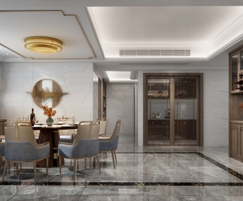 New Chinese Style Dining Room-ID:375112063