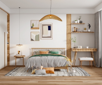 Nordic Style Bedroom-ID:159540262