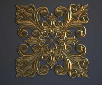 Simple European Style Carving-ID:518588078