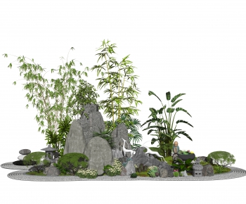 New Chinese Style Garden-ID:545712954