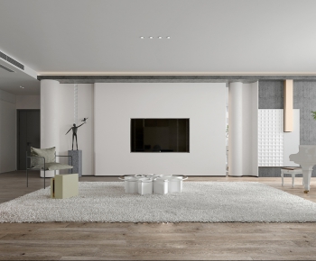 Modern A Living Room-ID:143280083