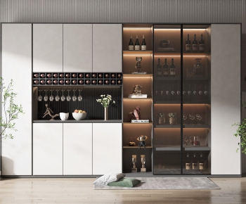 Modern Wine Cabinet-ID:735509461