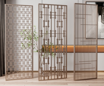Modern Metal Screen Partition-ID:629801994