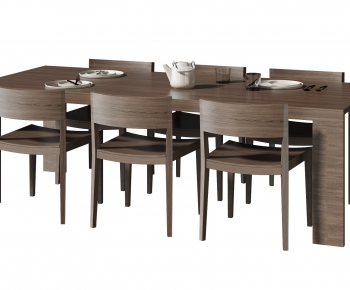 Modern Dining Table And Chairs-ID:559814932