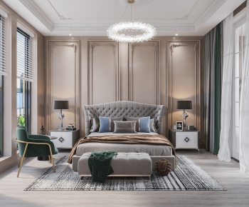 French Style Bedroom-ID:404429452